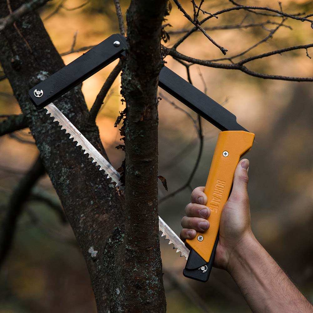 Foldable bow saw AGAWA CANYON BOREAL 21 black/yellow