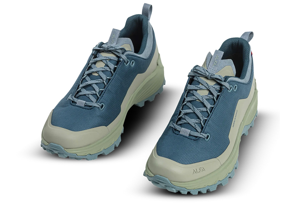 Дамски ниски туристически обувки ALFA Varde Advance GTX W Petroleum Blue