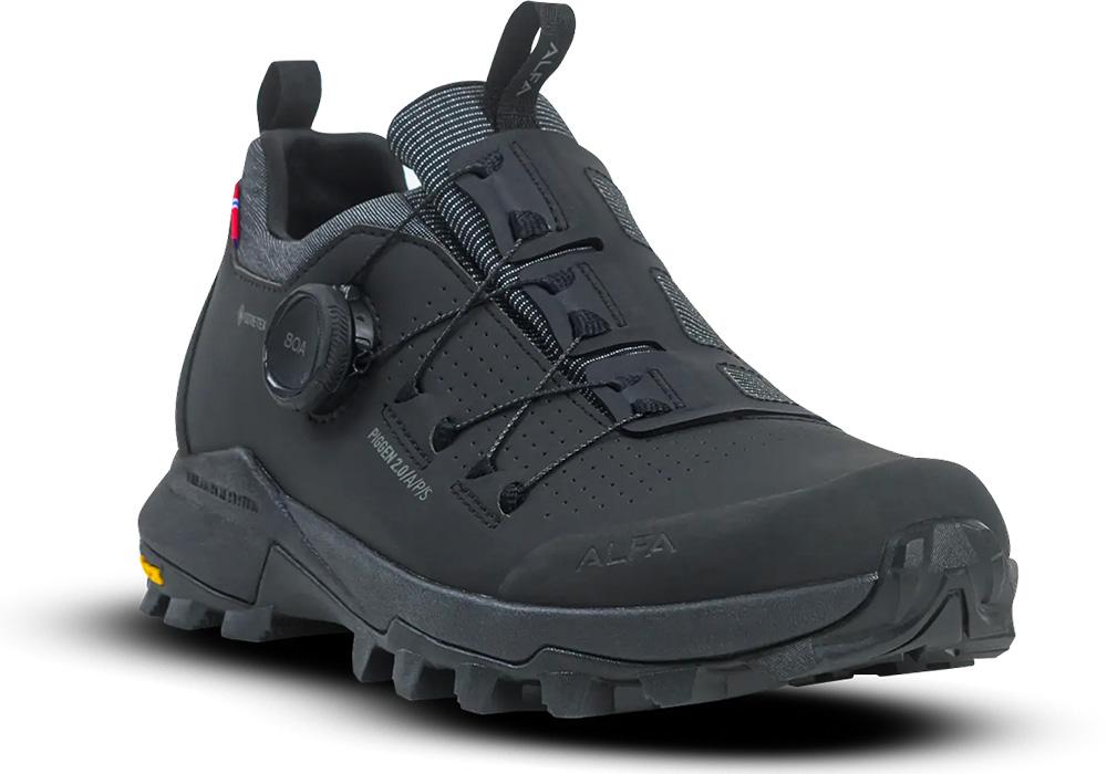 Дамски ниски туристически обувки ALFA Piggen 2.0 APS GTX W Phantom Black