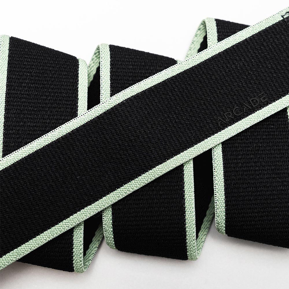 Текстилен колан ARCADE Carto Belt Black Mint