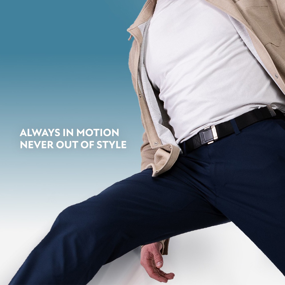 Еластичен текстилен колан ARCADE Motion Black1