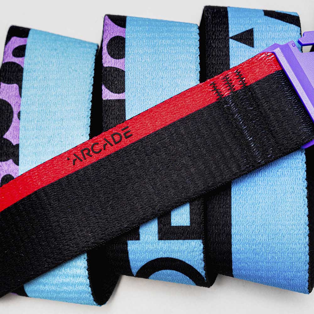 Текстилен колан ARCADE Sierra Acid Fade Blue 3