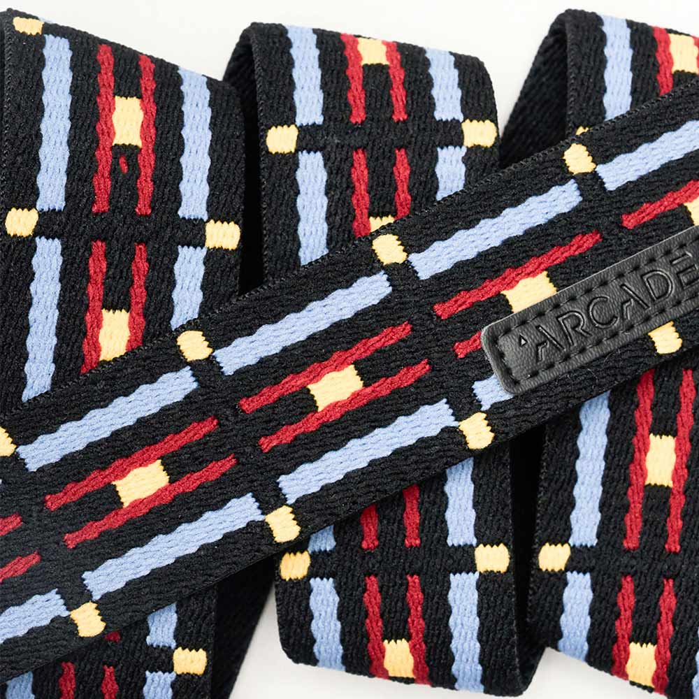 Еластичен колан Arcade Keyah Slim Black Sky