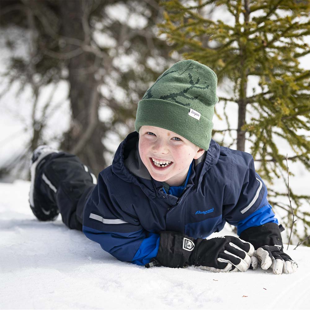 Children's winter jacket with insulation Bergans Lilletind