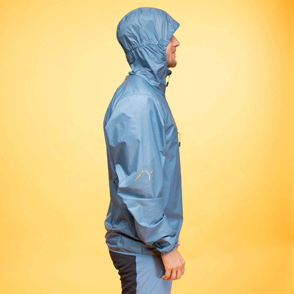 Мъжко ветроустойчиво яке Bergans Y LightLine Pure Windbreaker Jacket Men Elemental Blue