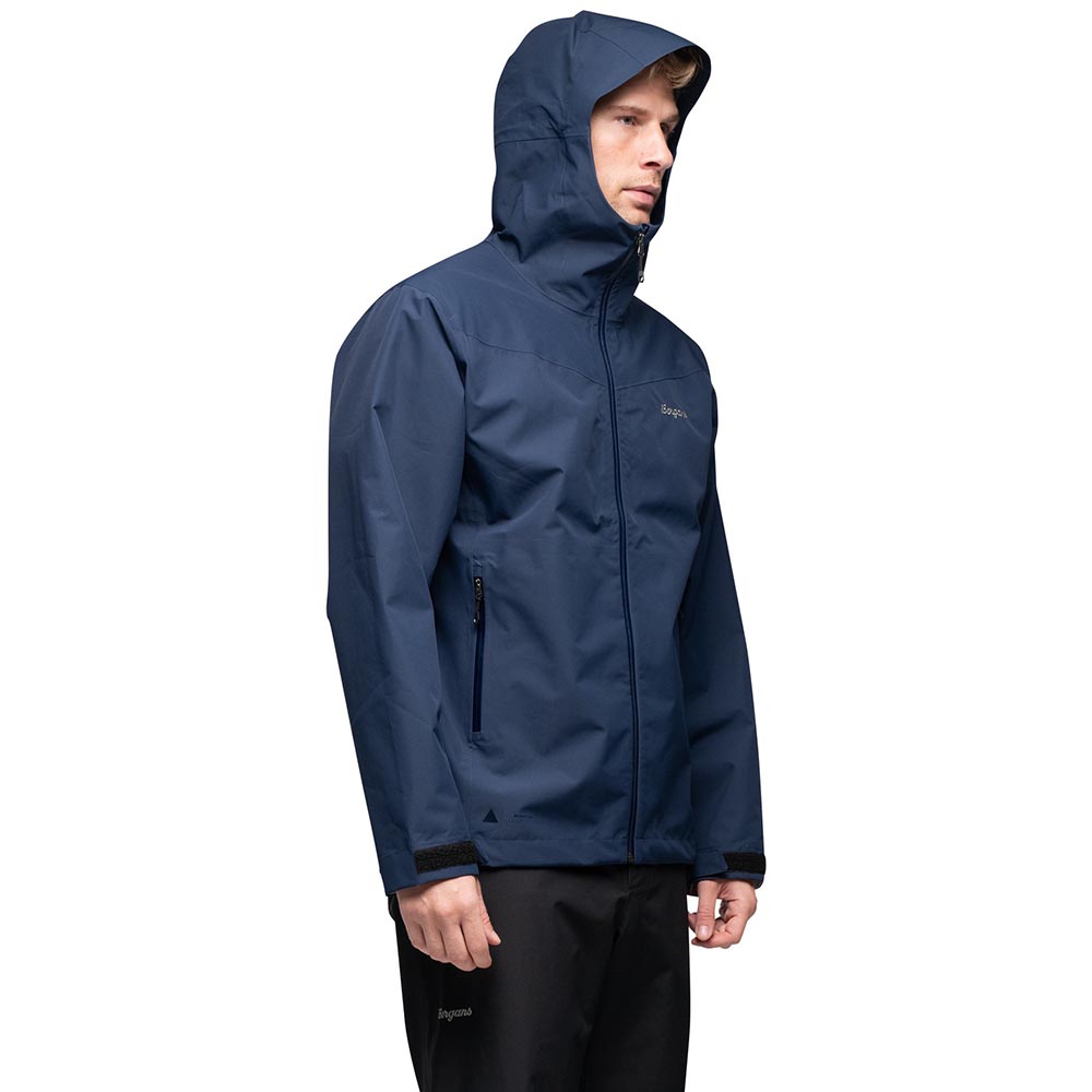 Bergans Essentials 2.5L Shell Jacket Men Navy Blue