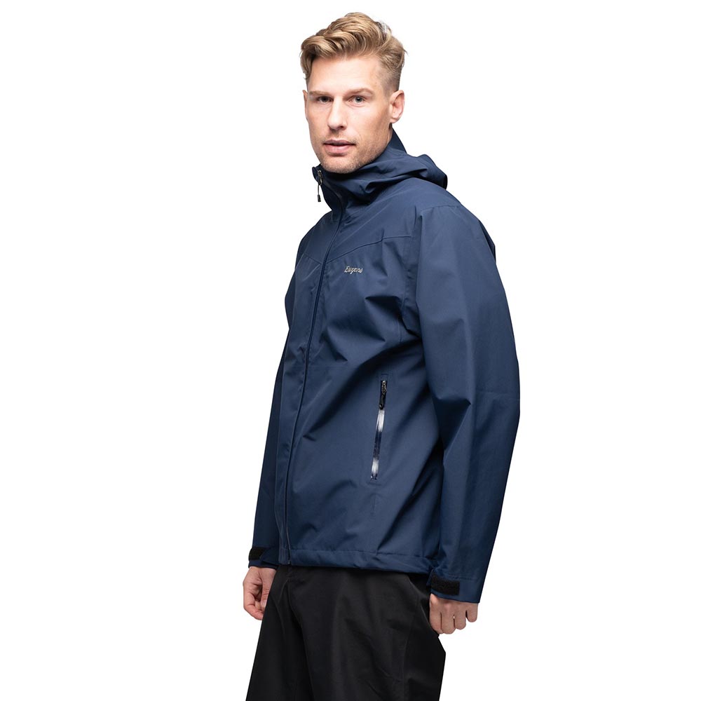 Bergans Essentials 2.5L Shell Jacket Men Navy Blue