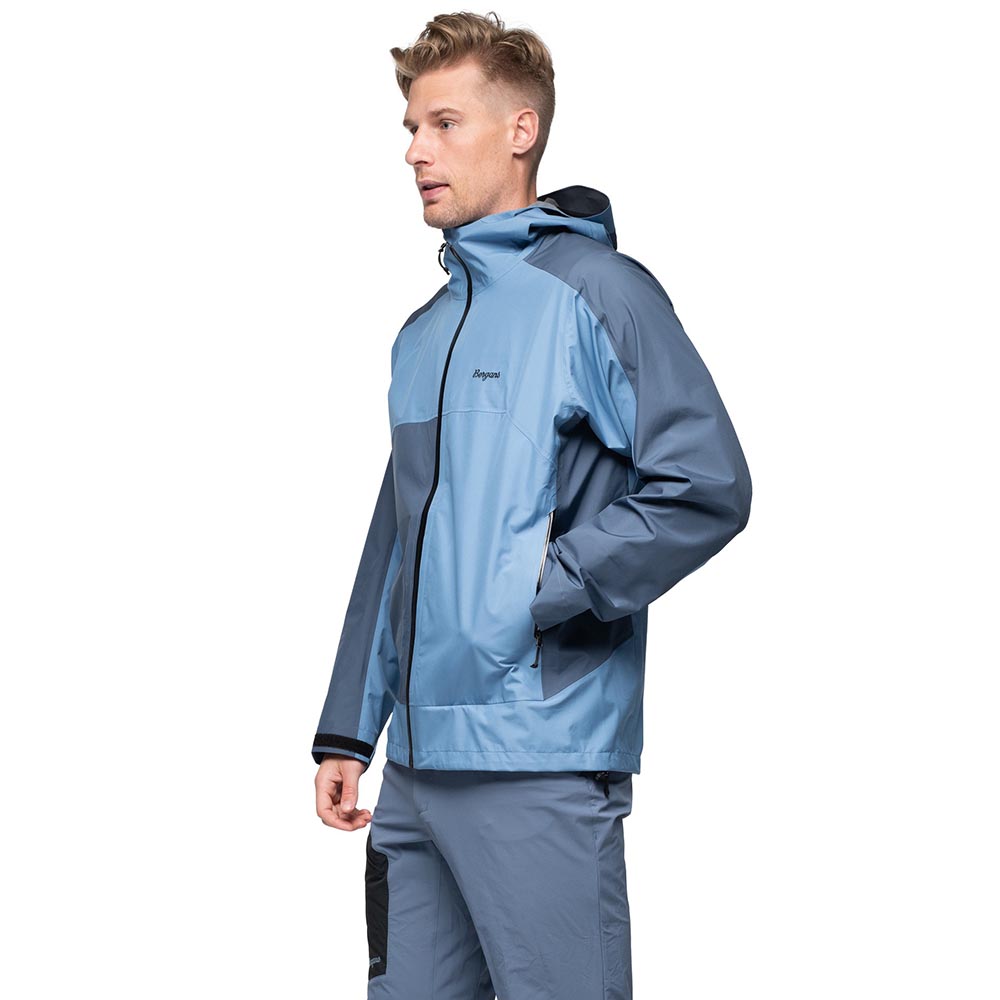 Bergans Vaagaa 3L Shell Jacket Men Blue Moon / Granite Blue