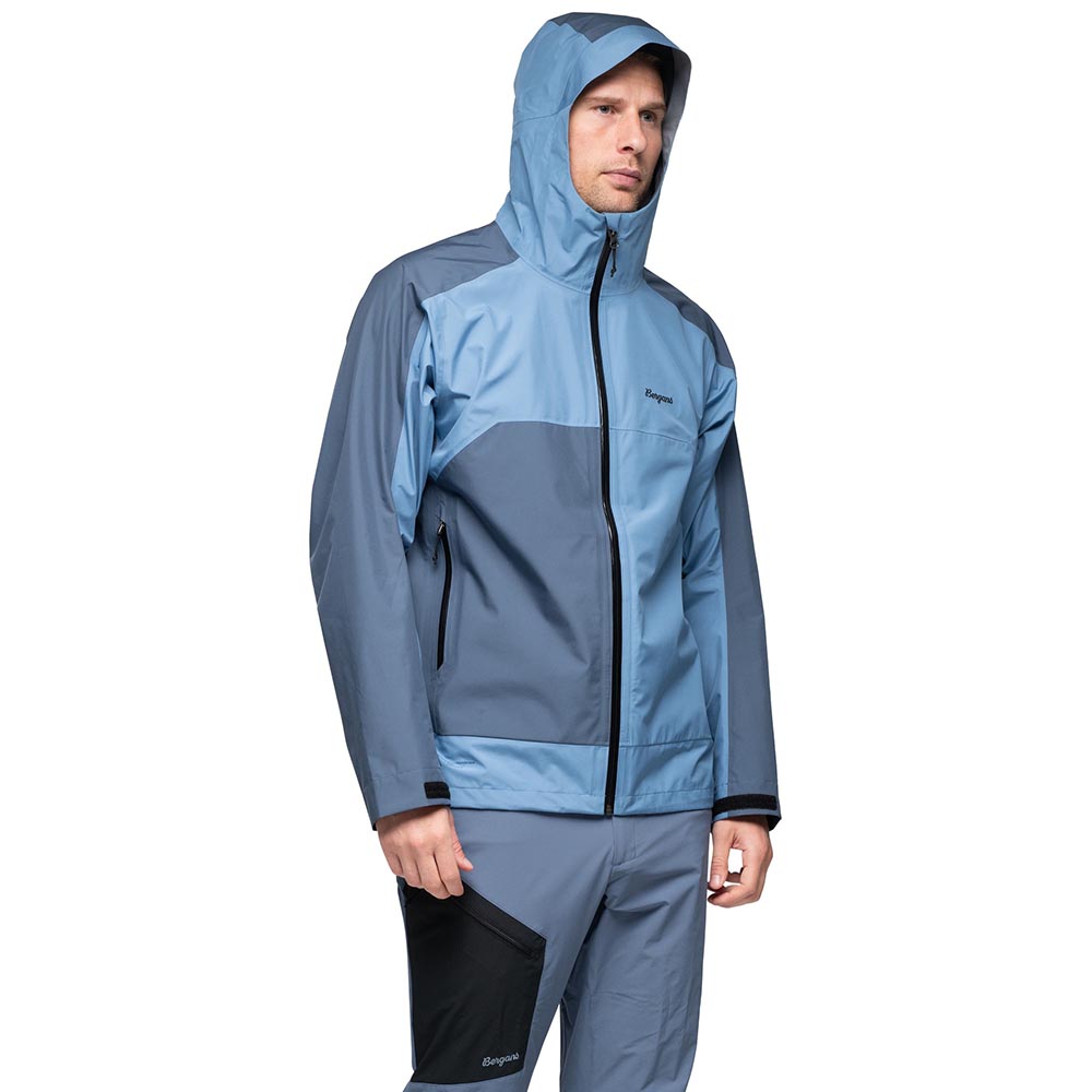Bergans Vaagaa 3L Shell Jacket Men Blue Moon / Granite Blue