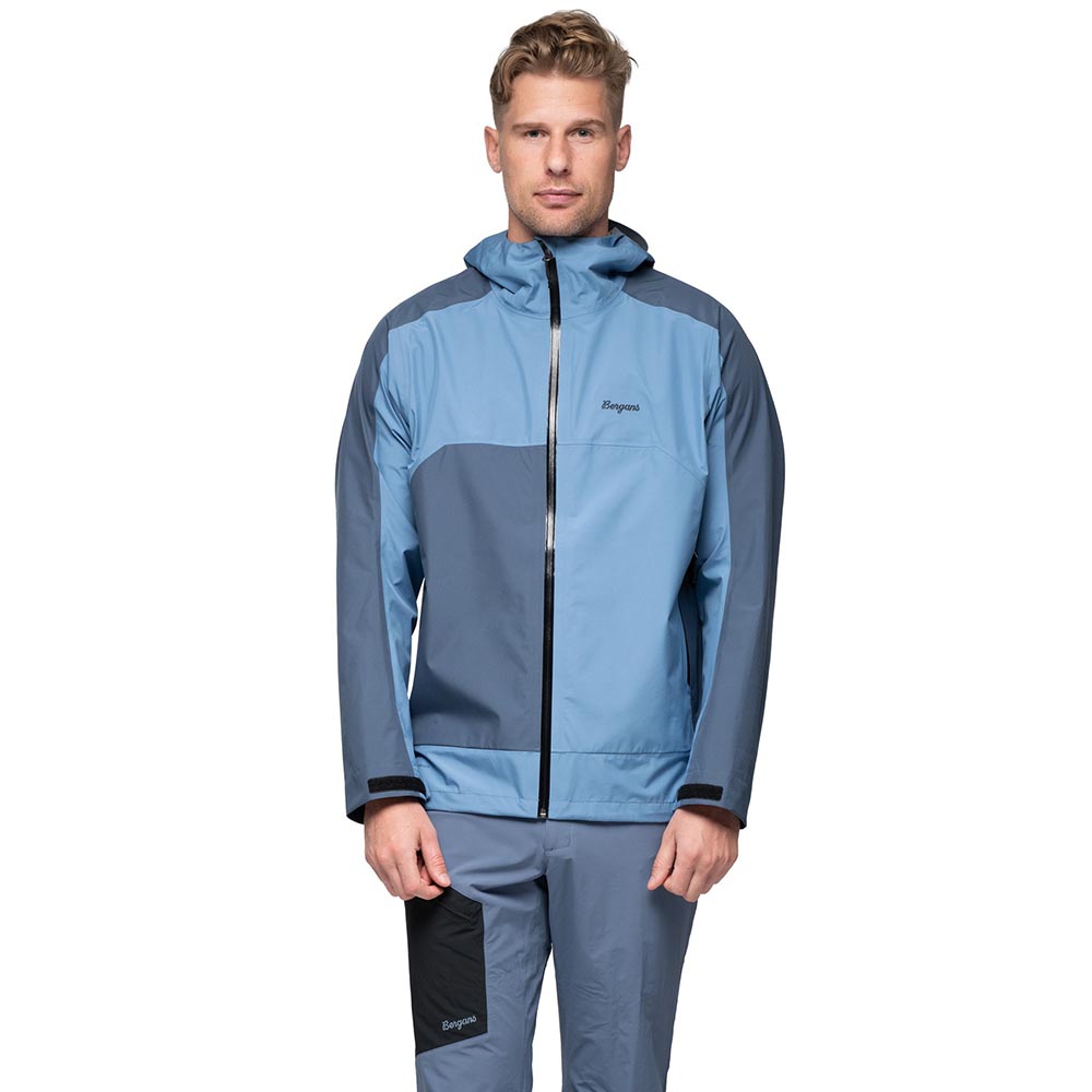 Bergans Vaagaa 3L Shell Jacket Men Blue Moon / Granite Blue