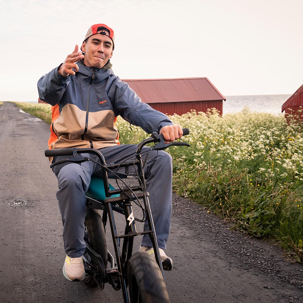 Bergans Vaagaa 3L Shell Jacket Men Granite Blue / Warm Sand