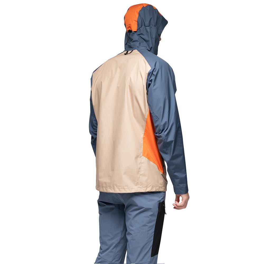 Bergans Vaagaa 3L Shell Jacket Men Granite Blue / Warm Sand