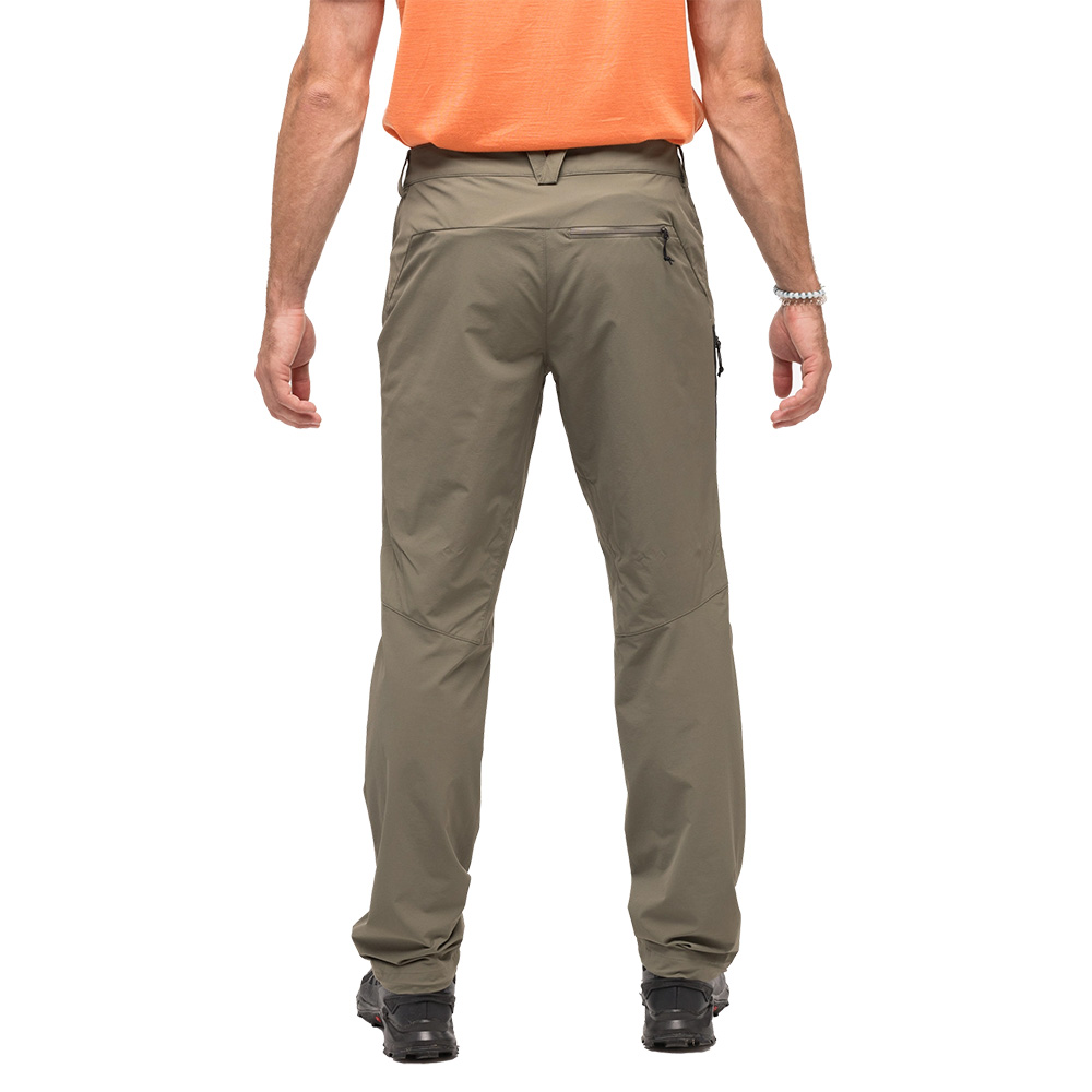 Мъжки туристически панталон Bergans Vaagaa Light Softshell pants green mud