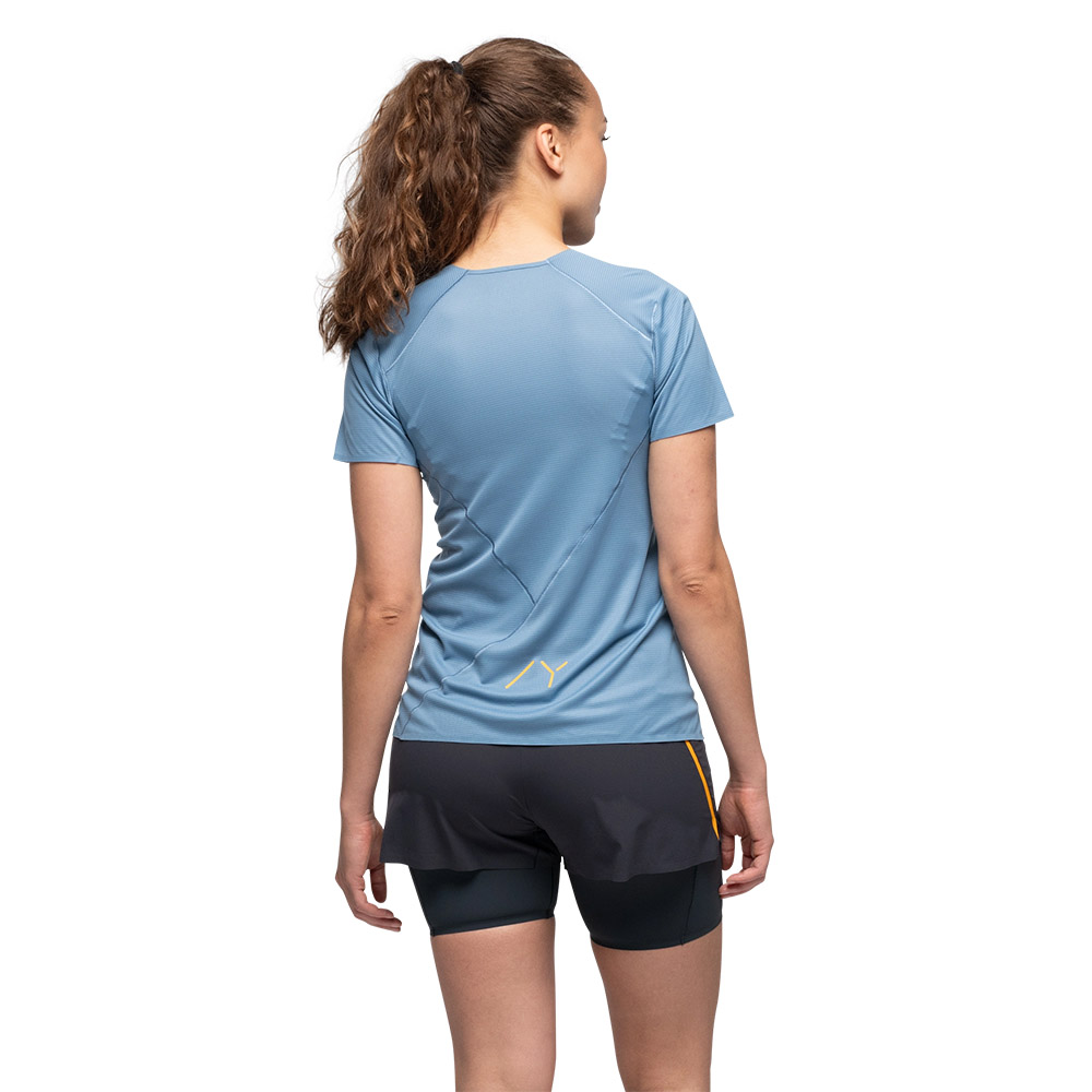 Дамска тениска Bergans Y LightLine Fast Tee Women Elemental Blue