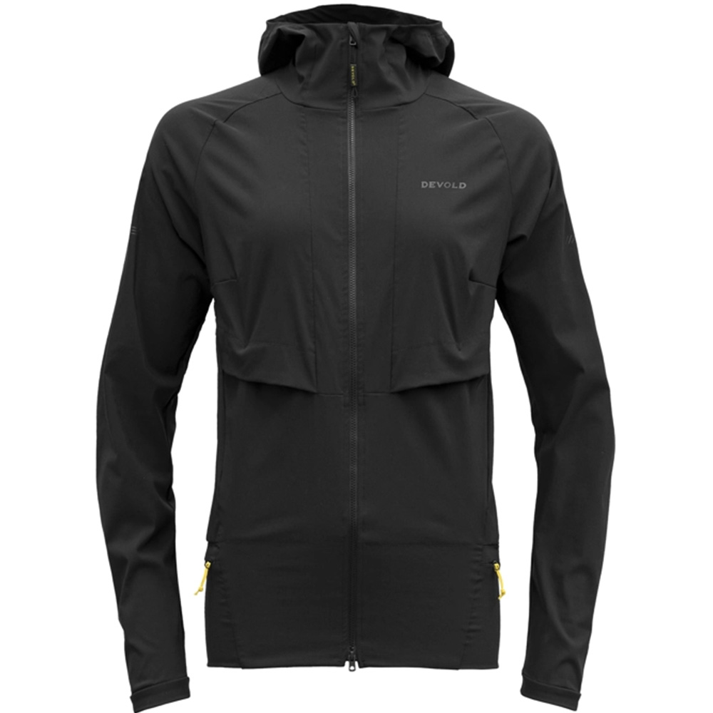 Дамско вълнено яке за бягане Devold Running Merino Jacket Woman Caviar