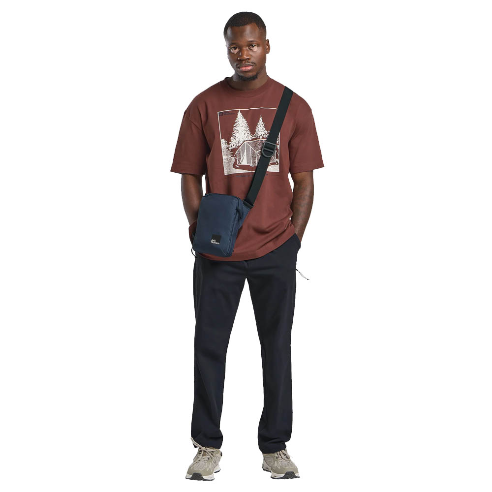 Jack Wolfskin Konya Organizer Midnight Sky - must have travel shoulder organizer