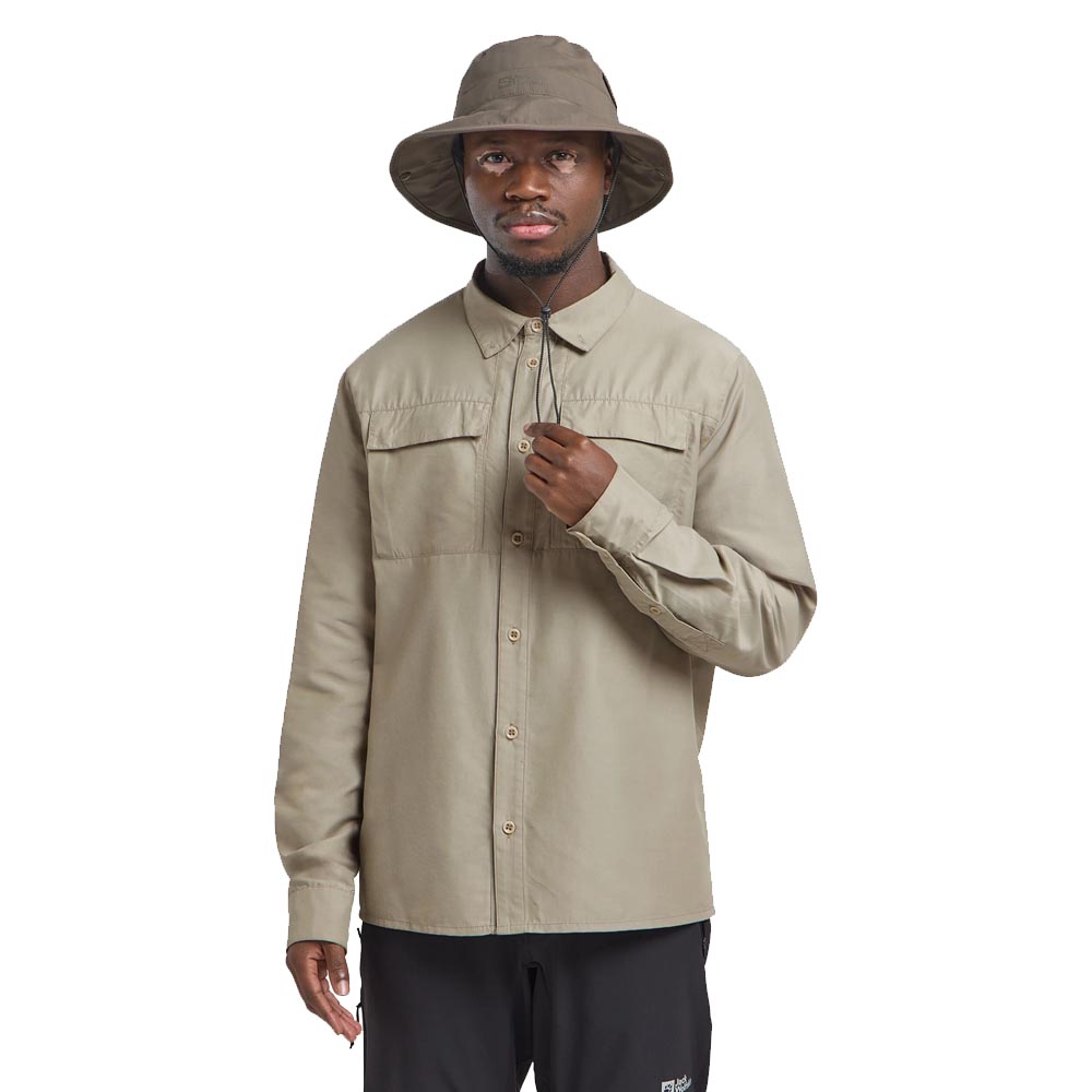 Jack Wolfskin Mesh Hat Cold Coffee - keep your head protected!