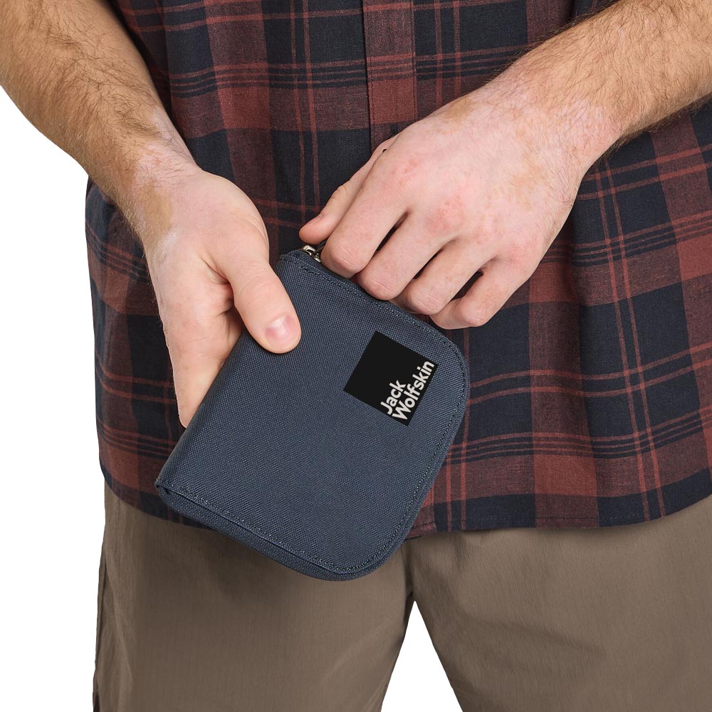 Jack Wolfskin Konya Wallet Midnight Sky - for travel and everyday use