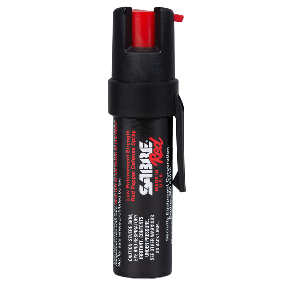 Лютив спрей за самозащита SABRE Red 3-in-1 Pepper Spray Clip 23.7mL