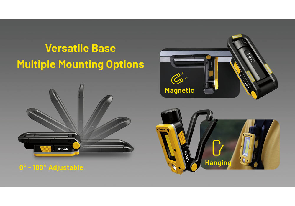 Nitecore NWL20 Multifunctional Lantern 600LM Rechargeable