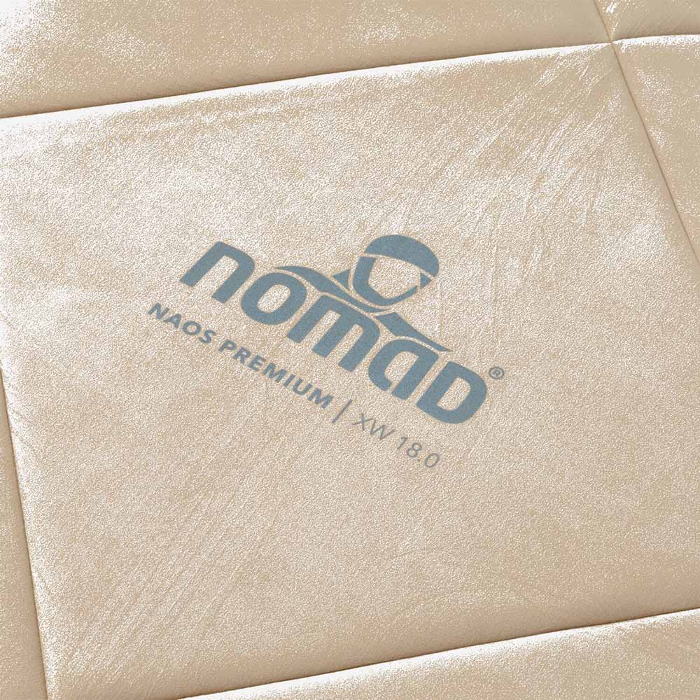 Надуваемо легло с мемори пяна Nomad Naos Premium XW 18.0 см Air Mat Dark Sand