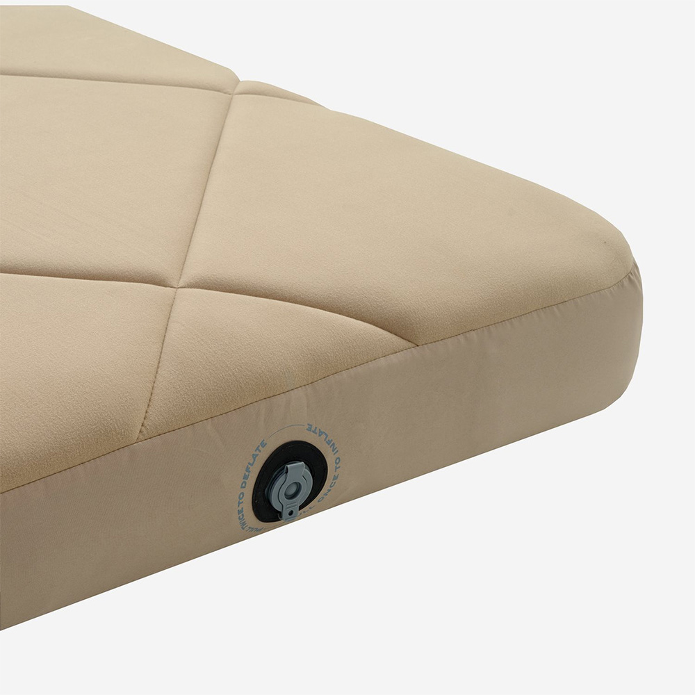 Надуваемо легло с мемори пяна Nomad Naos Premium XW 18.0 см Air Mat Dark Sand