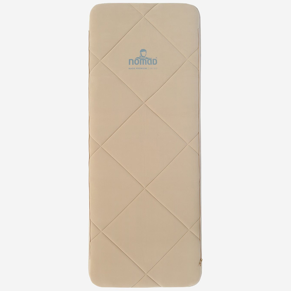 Надуваемо легло с мемори пяна Nomad Naos Premium XW 18.0 см Air Mat Dark Sand