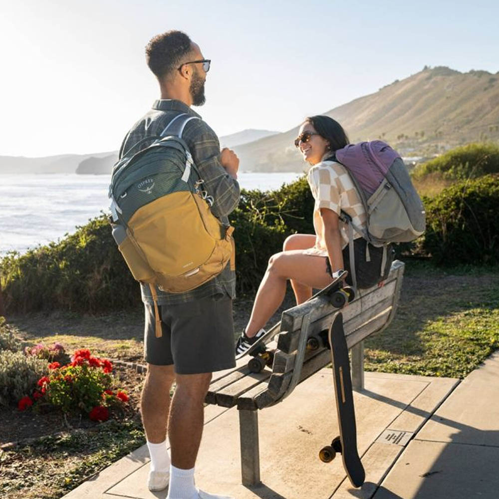 Osprey Nebula 32L Everyday Daypack Green Tunnel / Brindle Brown