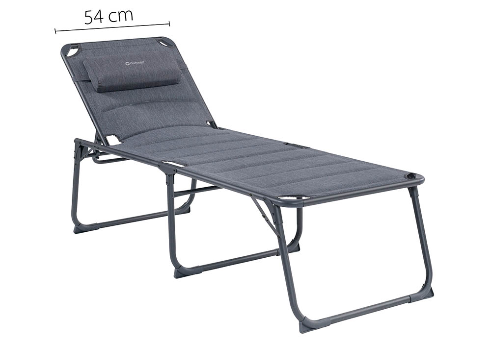 Outwell Evansville Folfing Lounger Grey