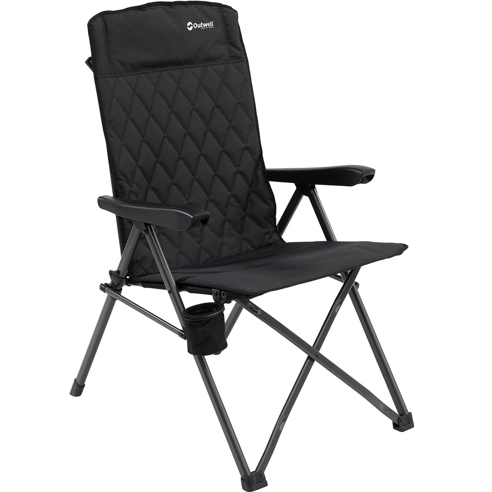 Outwell Lomond Foldable Camping Chair Black