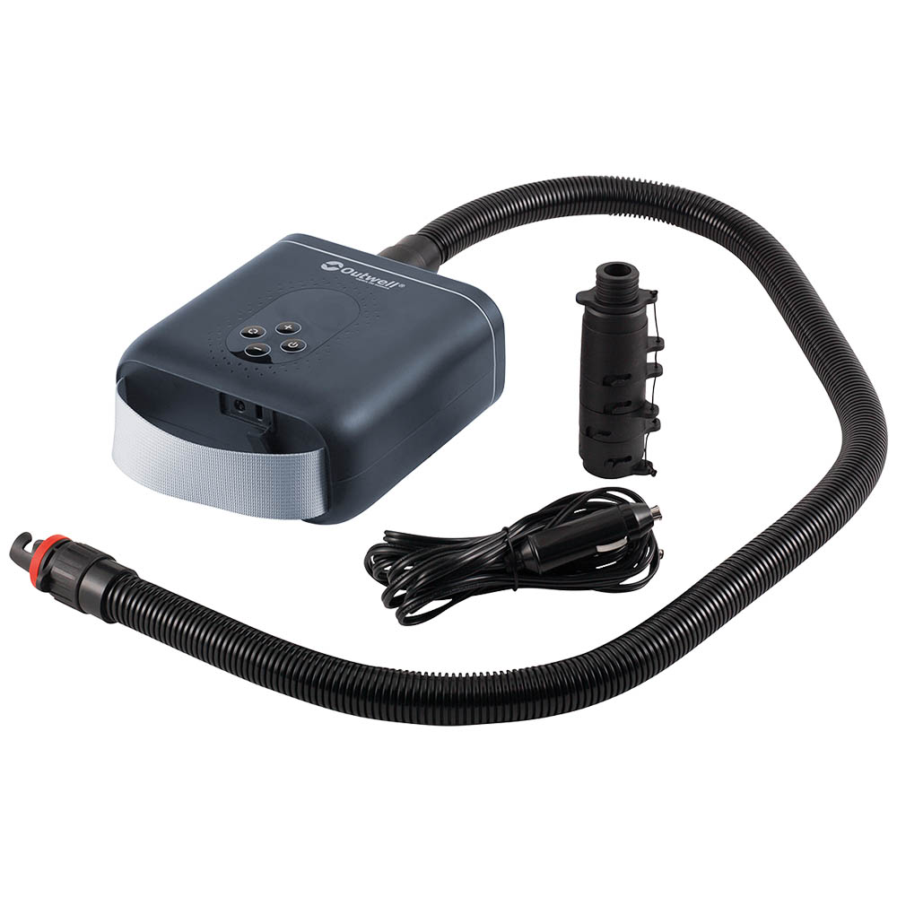 Outwell Thunderstorm 12V High Pressure Pump - inflate your tent quick and easy with no effort