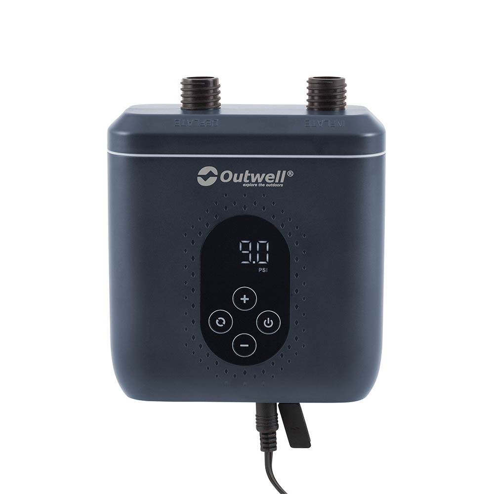 Outwell Thunderstorm 12V High Pressure Pump - inflate your tent quick and easy with no effort