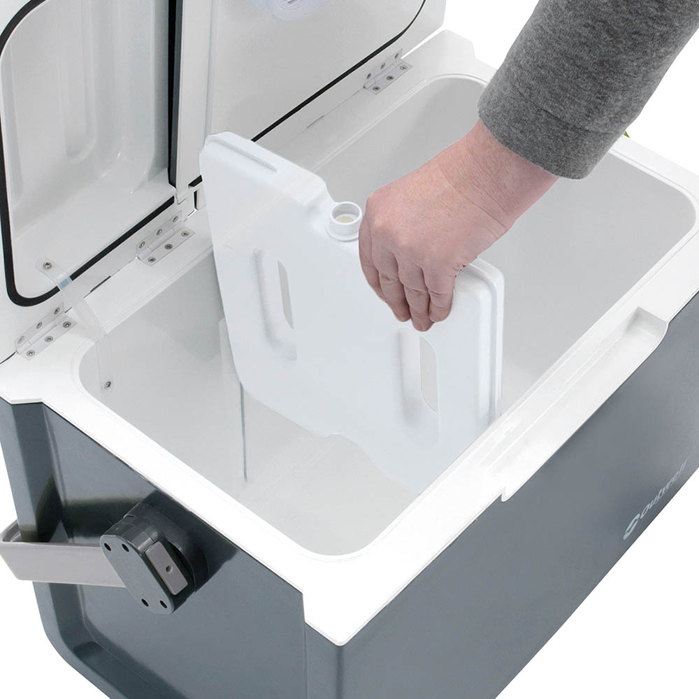 Electric Cooler Outwell ECOcool box 24L 12V/230V Slate Grey Charcoal