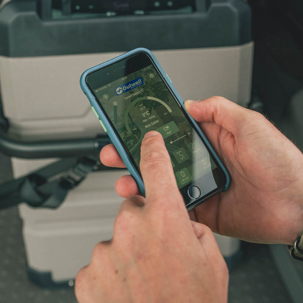 Outwell Arctic Frost 55L Grey Compressor Freezer