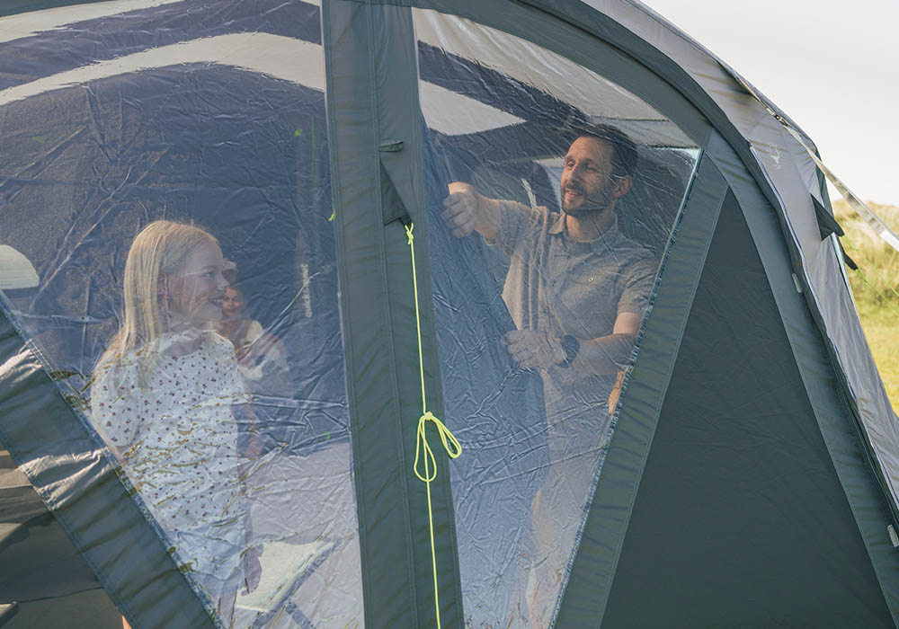 Outwell Montana 4 Premium Air family camping tent - unforgettable camping memories