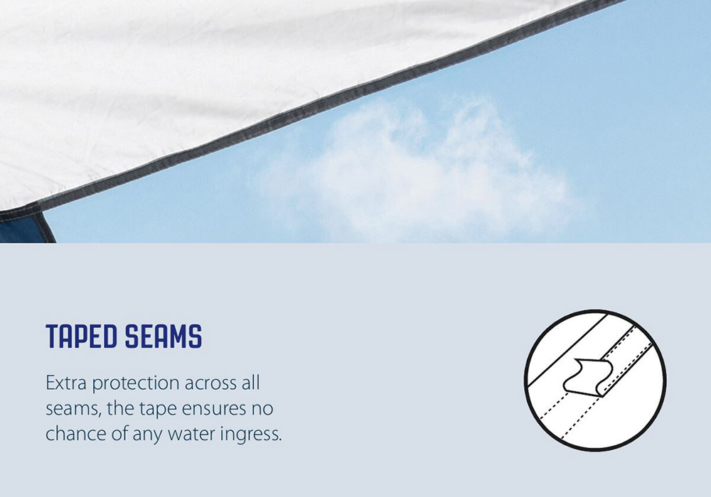 Петместна надуваема палатка Outwell Florida 5 Air Green