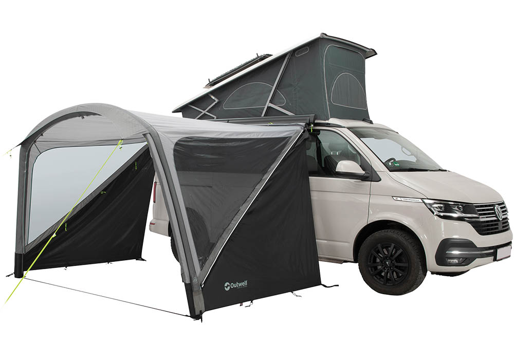 Outwell Touring Shelter Air – Inflatable Van Shelter - Quick and easy-to-pitch shelter next to your vehicle