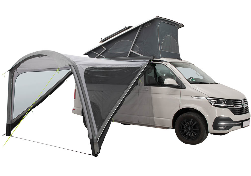 Outwell Touring Shelter Air – Inflatable Van Shelter - Quick and easy-to-pitch shelter next to your vehicle