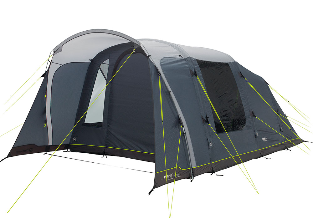 Outwell Monterey 5 Person Air Tent Blue - bring the comfort of your home to your camping tent