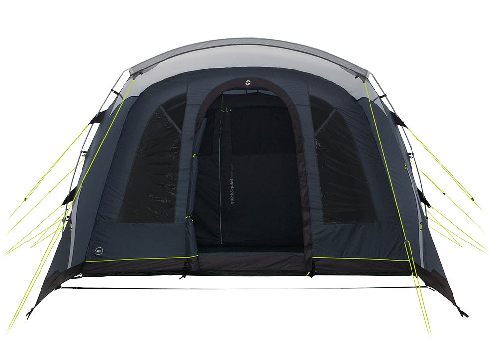 Outwell Monterey 5 Person Air Tent Blue - bring the comfort of your home to your camping tent