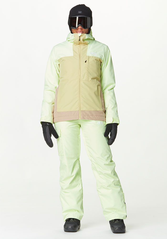 Дамско ски яке с изолация Picture Organic Seakrest Jacket Lime Cream Hemp Roebuck