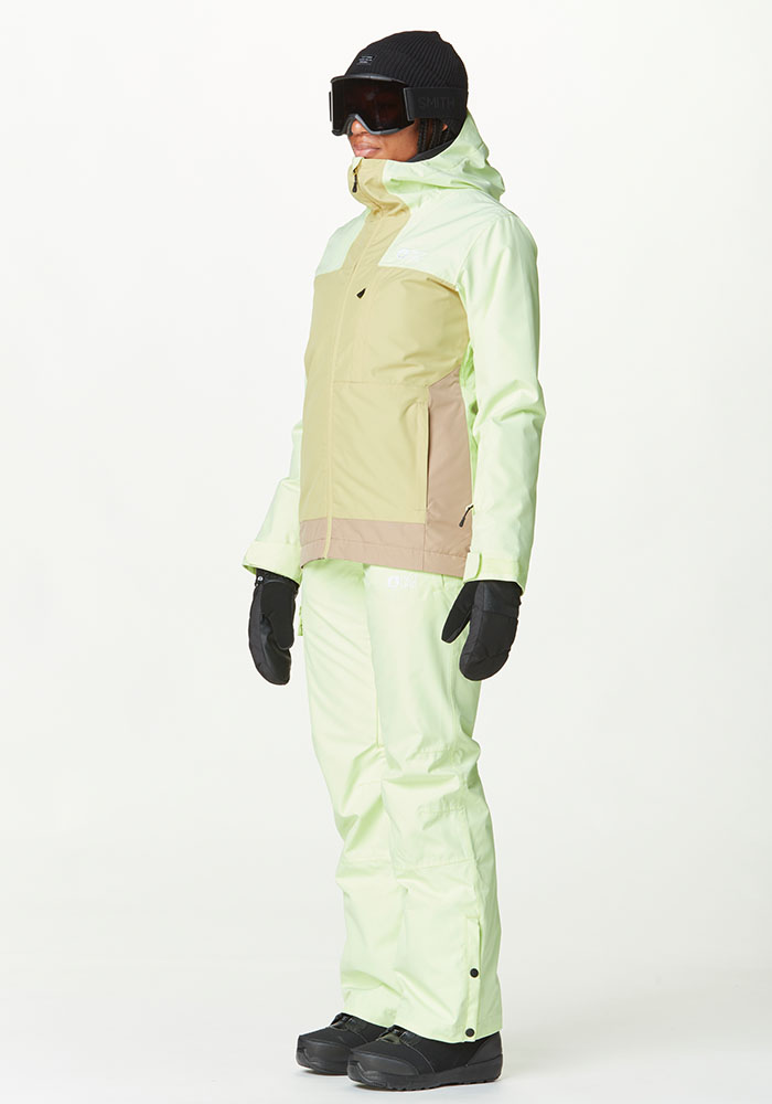 Дамско ски яке с изолация Picture Organic Seakrest Jacket Lime Cream Hemp Roebuck