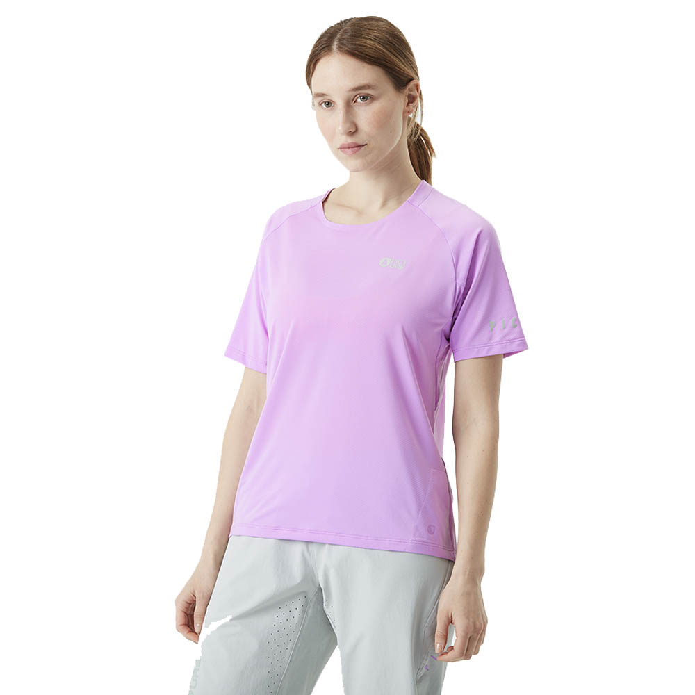 Women's t-shirt Picture Organic Ice Flow MTB Tech Tee Sheer Lilac