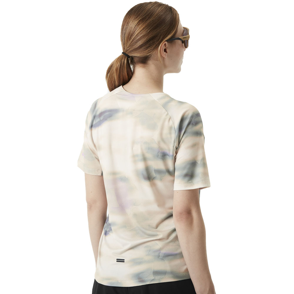 Women's t-shirt Picture Organic Ice Flow Printed MTB Tech Tee Celerity Print