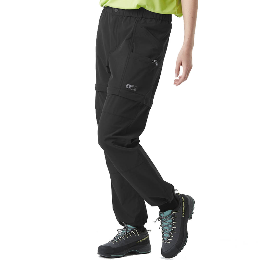 Picture Organic Outif W 2 in 1 ZipOff Stretch Pants Black