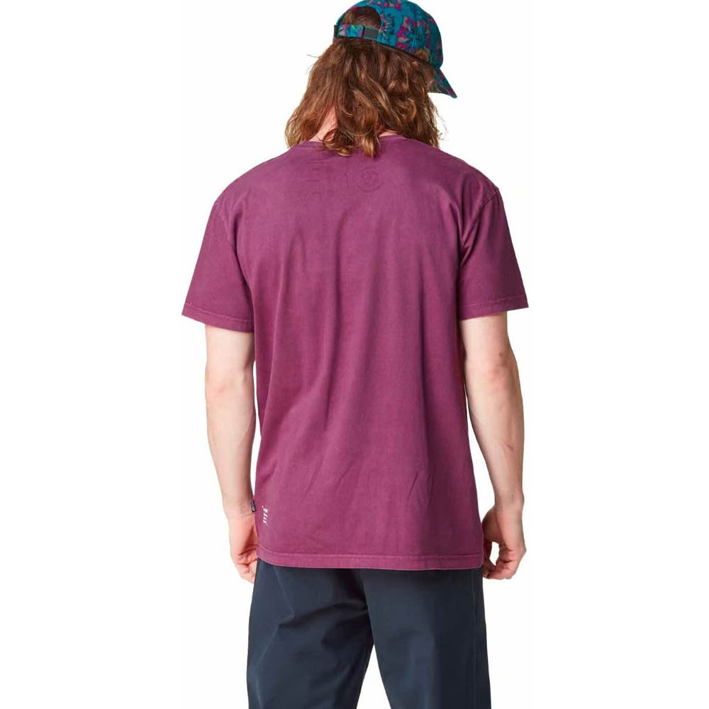Men's tee Picture Organic Poeny Tee Purple Wine Washed 2025