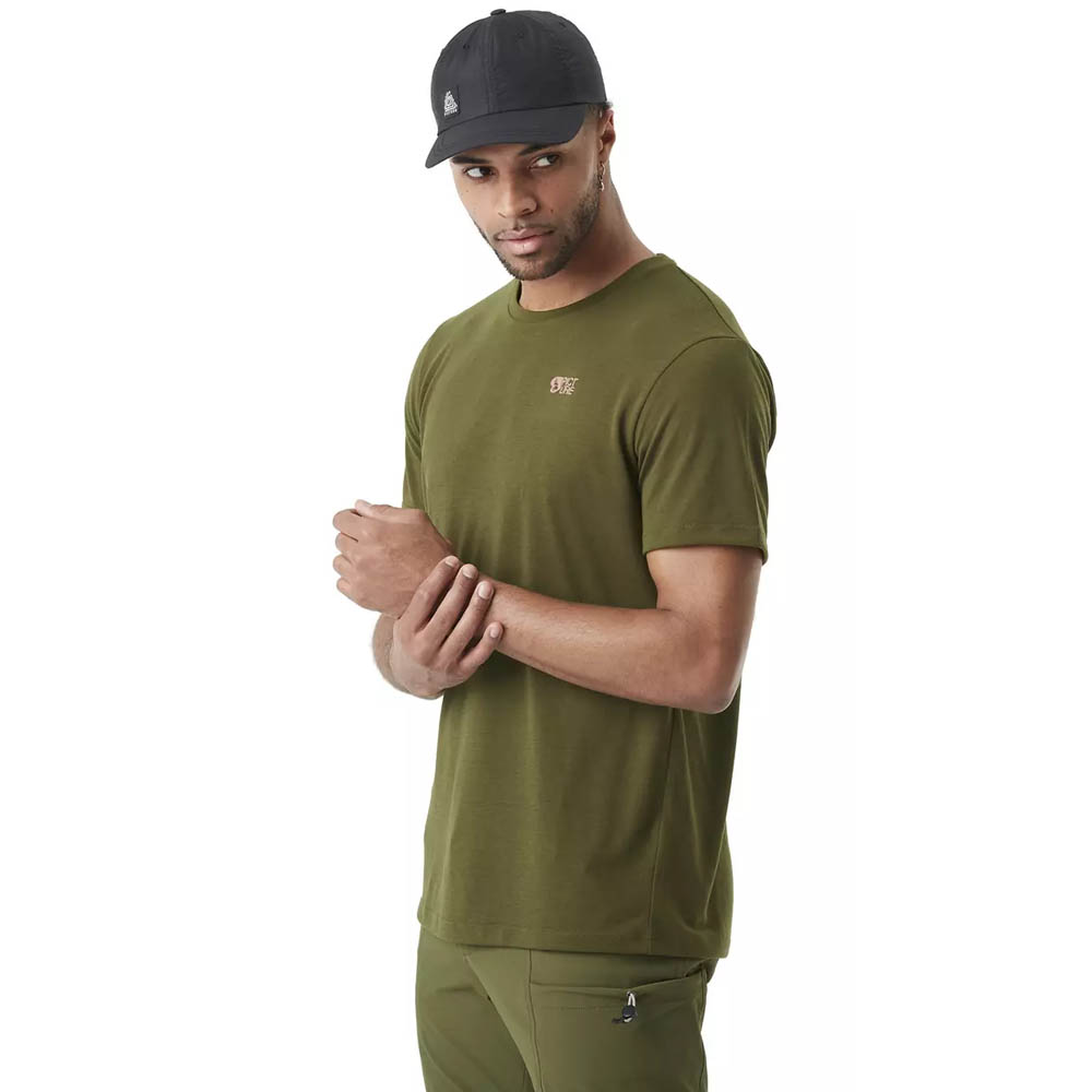 Men's Tee Picture Organic Timont SS Urban Tech Tee Tobacco
