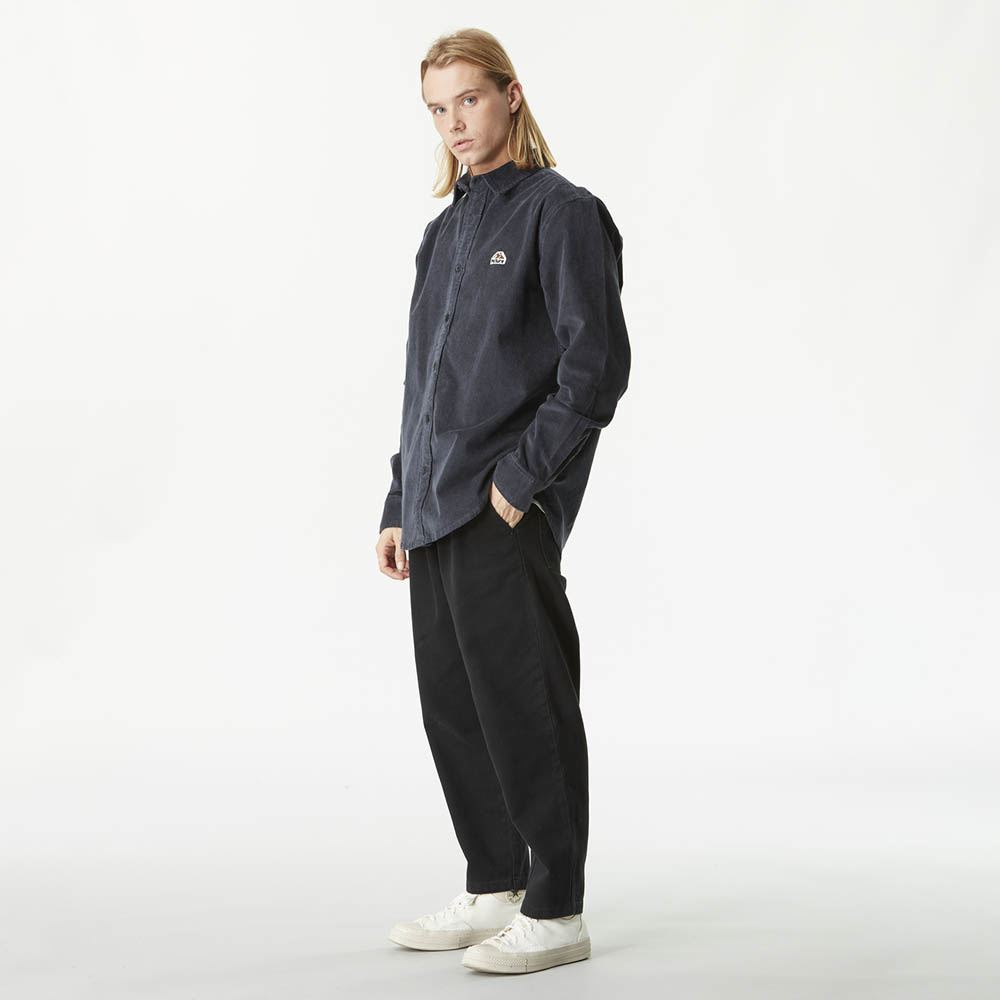 Picture Organic Graftons Corduroy Shirt Dark Blue