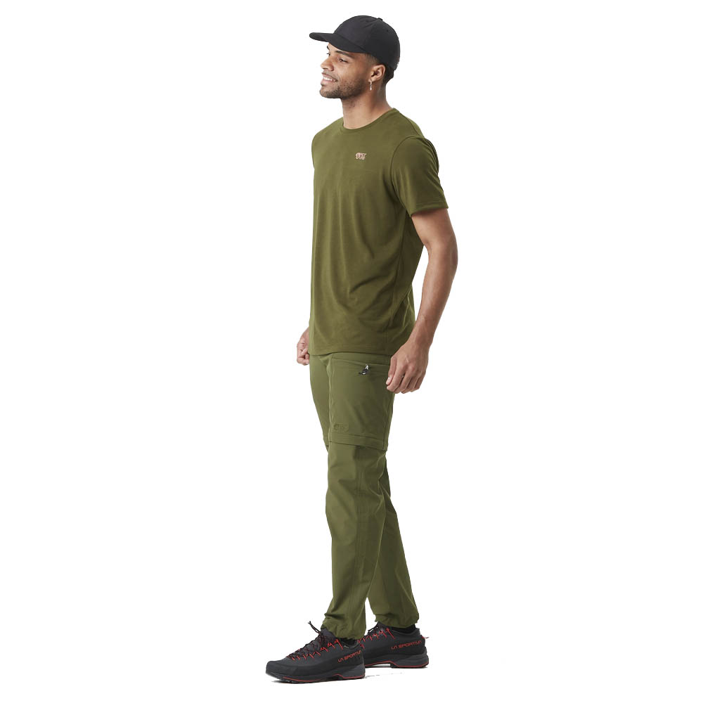 Picture Organic Outif 2 in 1 ZipOff Stretch Pants Tobacco