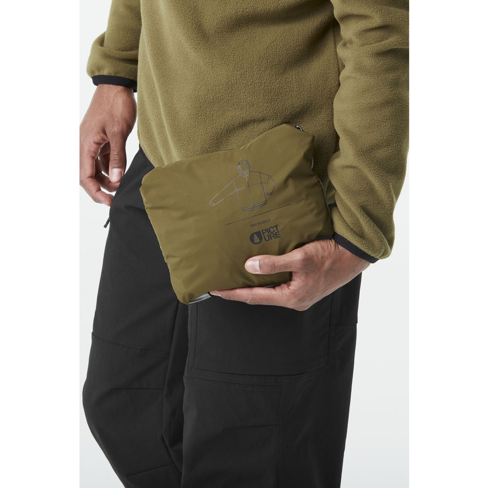 Men's Hardshell jacket Picture Organic Abstral +2.5L Jacket Tobacco